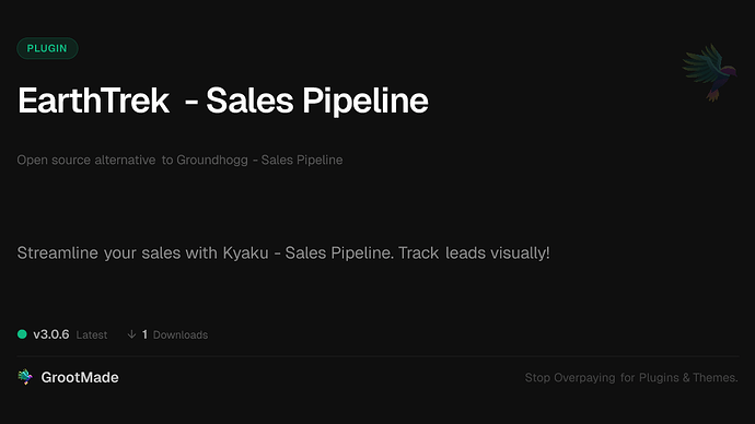EarthTrek - Sales Pipeline