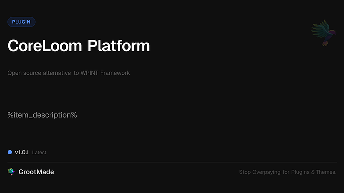 CoreLoom Platform