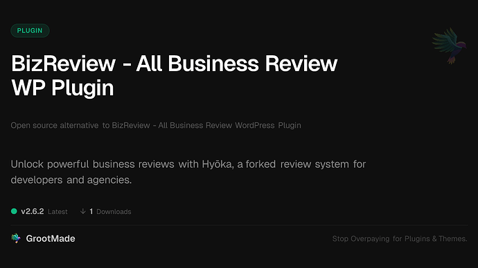 BizReview - All Business Review WP Plugin