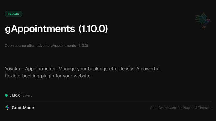 gAppointments (1.10.0)