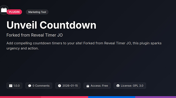 Reveal Timer JO