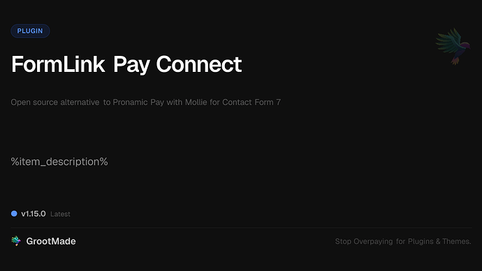 FormLink Pay Connect
