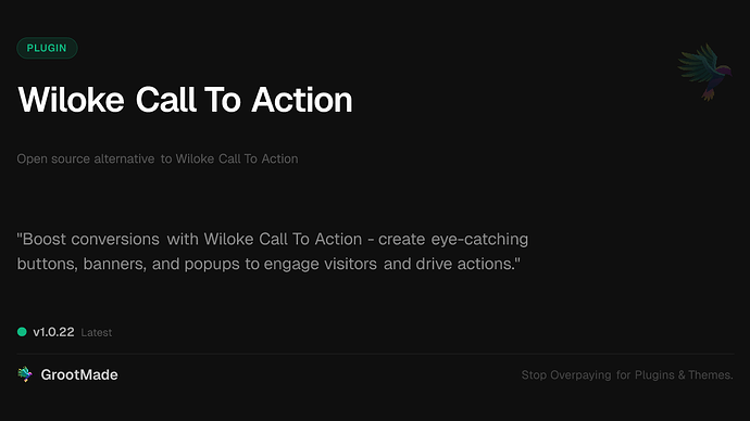 Wiloke Call To Action