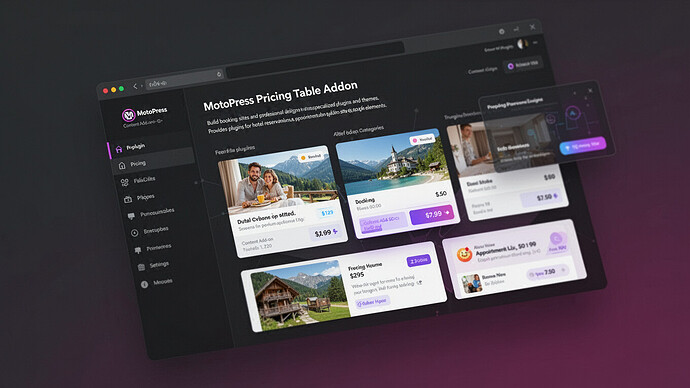 MotoPress Pricing Table Addon