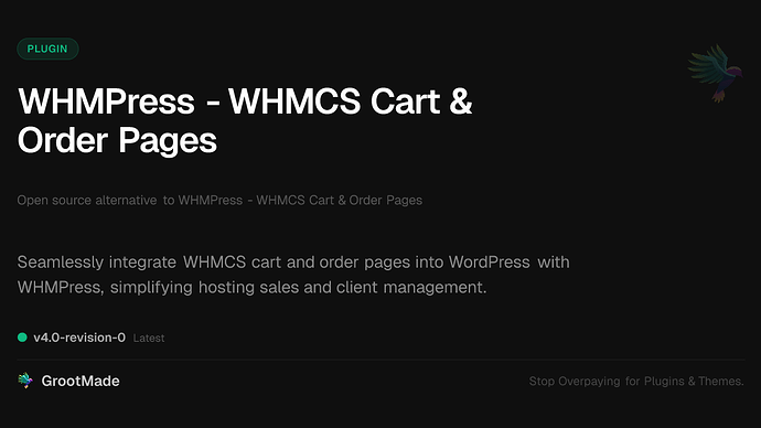 WHMPress - WHMCS Cart & Order Pages