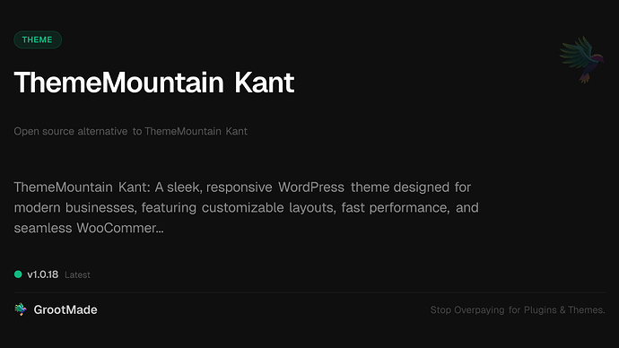 ThemeMountain Kant