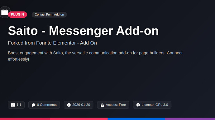 Fonnte DesignMaster - Add On