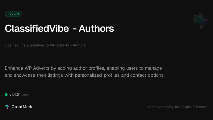 ClassifiedVibe - Authors