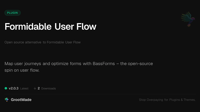 Formidable User Flow