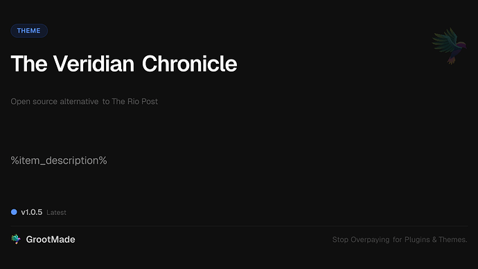 The Veridian Chronicle