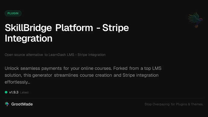 SkillBridge Platform - Stripe Integration