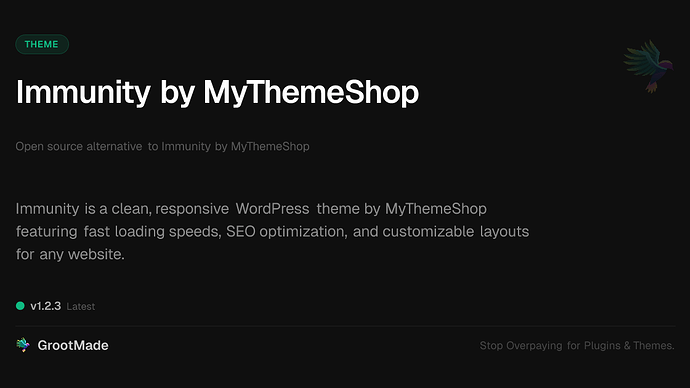Immunity by MyThemeShop