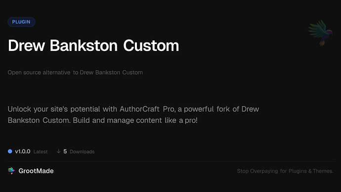 Drew Bankston Custom