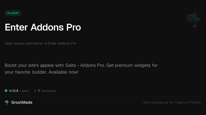 Enter Addons Pro