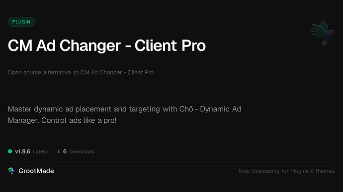 CM Ad Changer - Client Pro