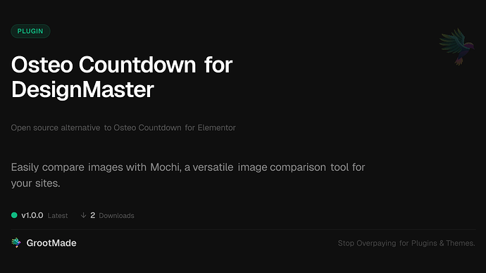Osteo Countdown for DesignMaster