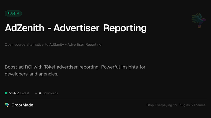 AdZenith - Advertiser Reporting