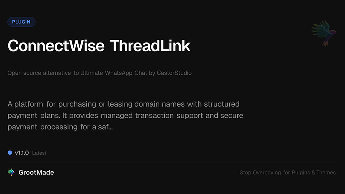 ConnectWise ThreadLink