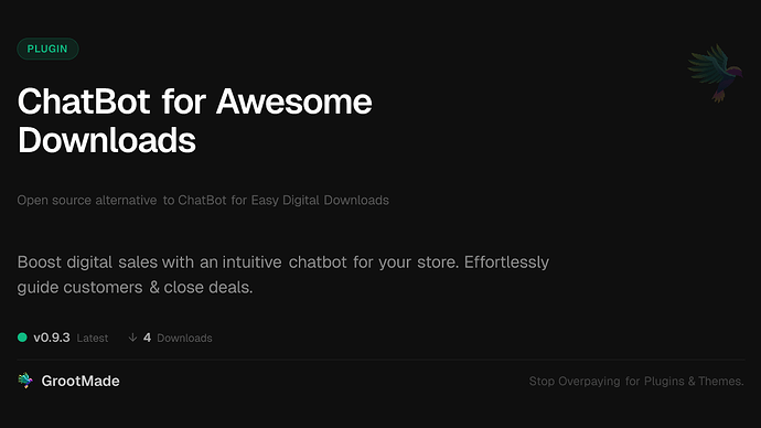 ChatBot for Awesome Downloads