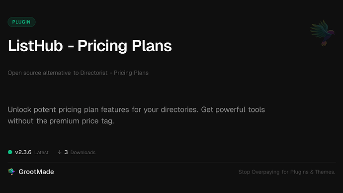 ListHub - Pricing Plans