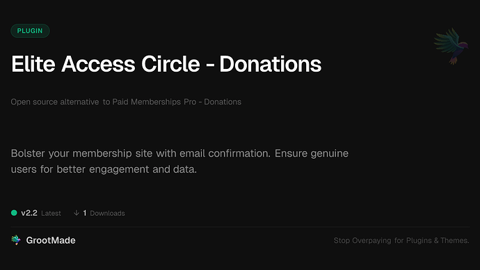Elite Access Circle - Donations