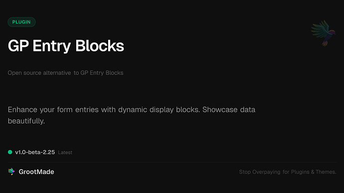 GP Entry Blocks