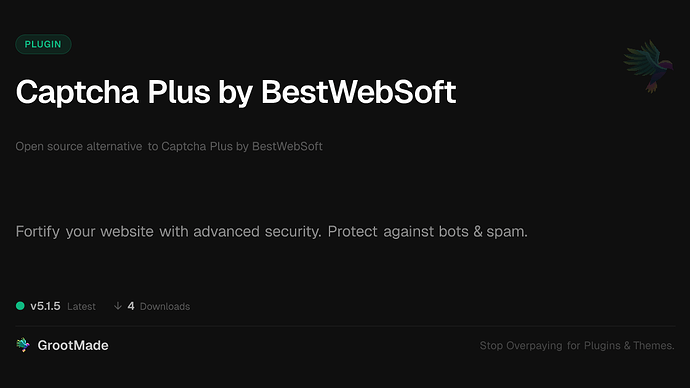 Captcha Plus by BestWebSoft