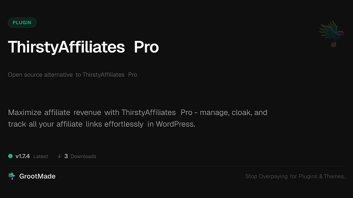ThirstyAffiliates Pro