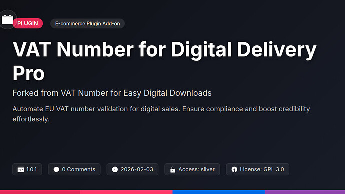 VAT Number for Awesome Downloads