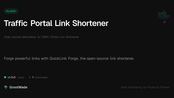 Traffic Portal Link Shortener