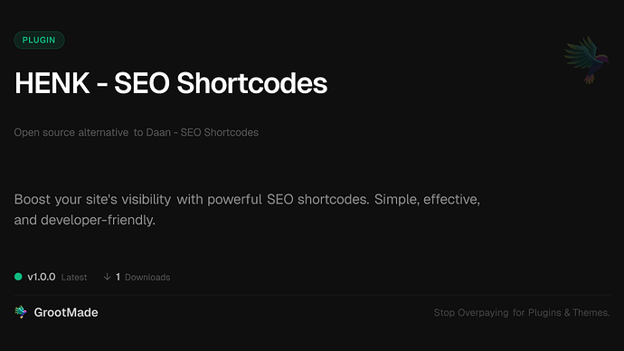 HENK - SEO Shortcodes