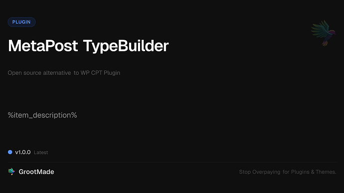 MetaPost TypeBuilder