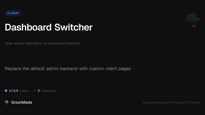 Dashboard Switcher