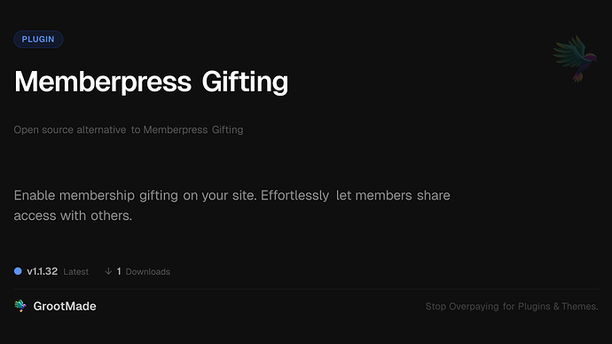 Memberpress Gifting