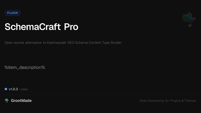 SchemaCraft Pro