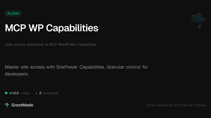 MCP WP Capabilities
