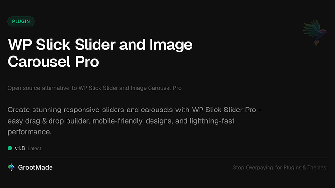 WP Slick Slider and Image Carousel Pro