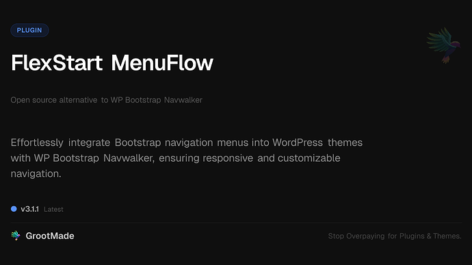 FlexStart MenuFlow