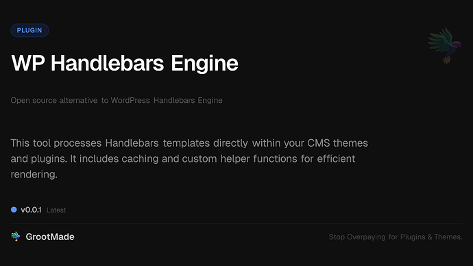 WP Handlebars Engine