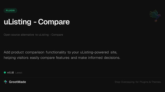 uListing - Compare