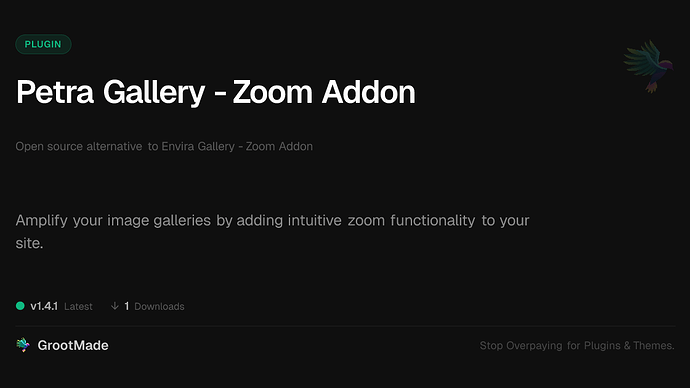 Petra Gallery - Zoom Addon
