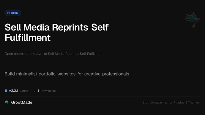 Sell Media Reprints Self Fulfillment