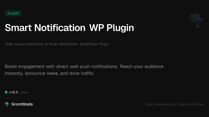 Smart Notification WP Plugin