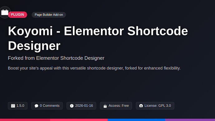 DesignMaster Shortcode Designer
