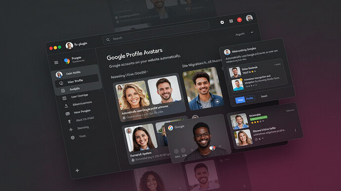 Google Profile Avatars