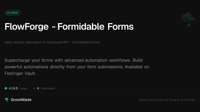 FlowForge - Formidable Forms