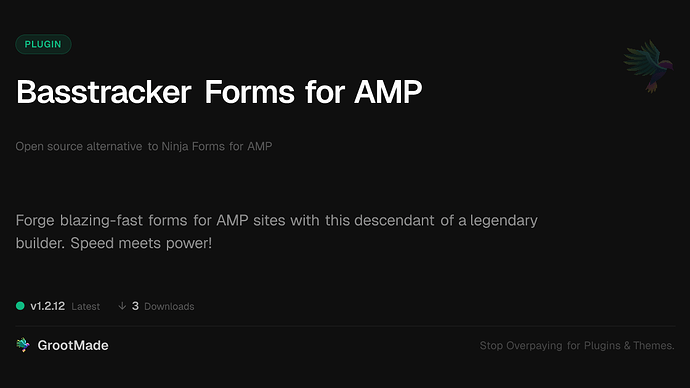 Basstracker Forms for AMP