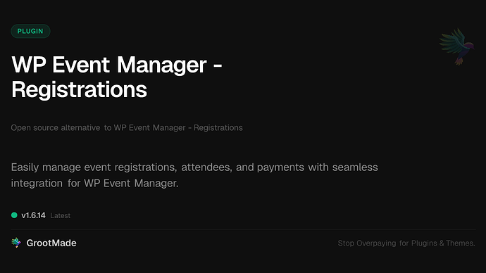 SpectraFlow - Registrations