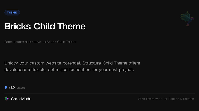 Bricks Child Theme