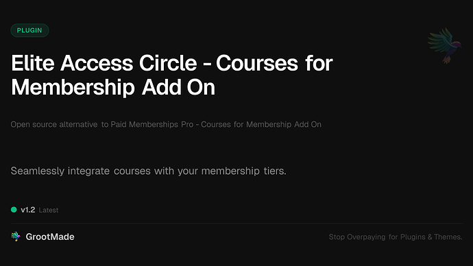 Elite Access Circle - Courses for Membership Add On